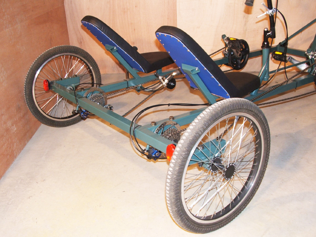 Sociable Tandem Trike - tandem trike seats
